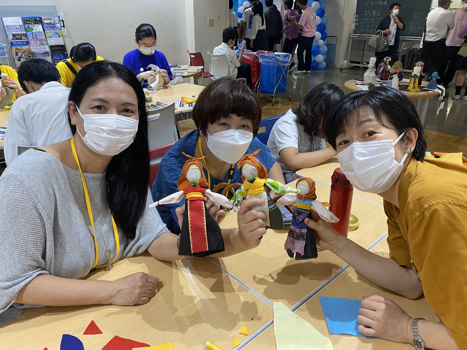 Motanka workshop in Setagaya