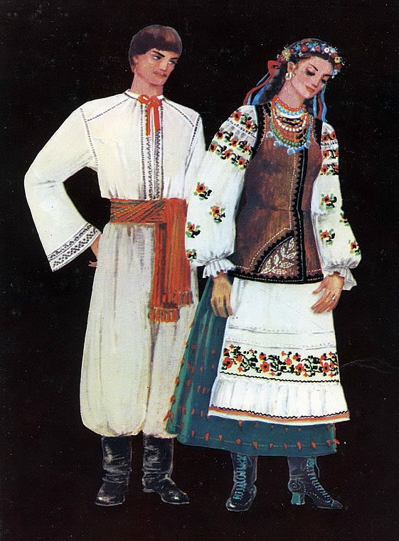 ウクライナの民族衣裳